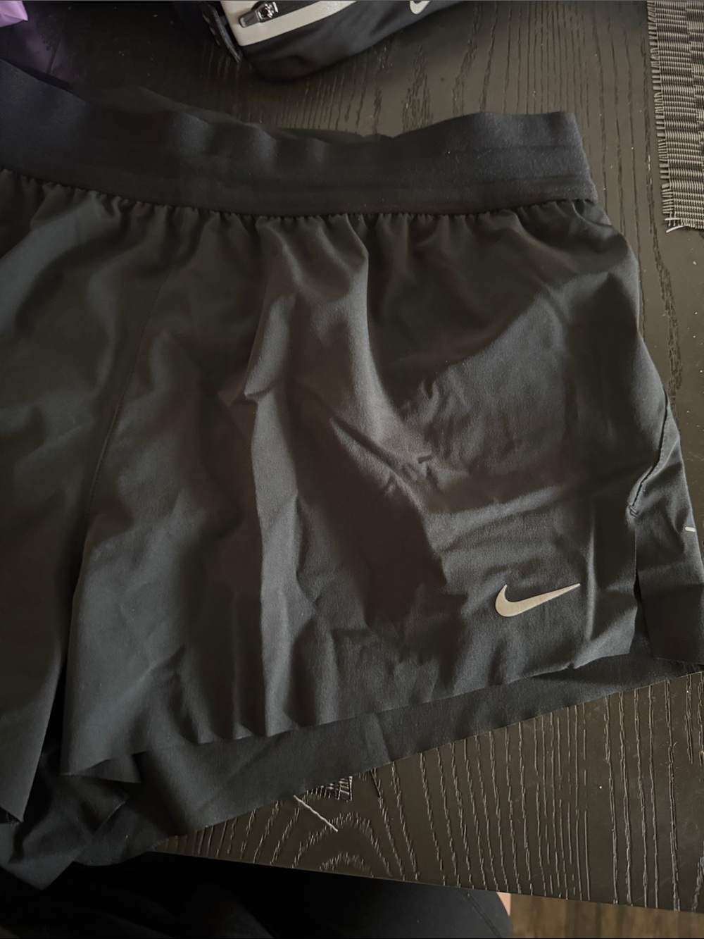 Nike swift black shorts